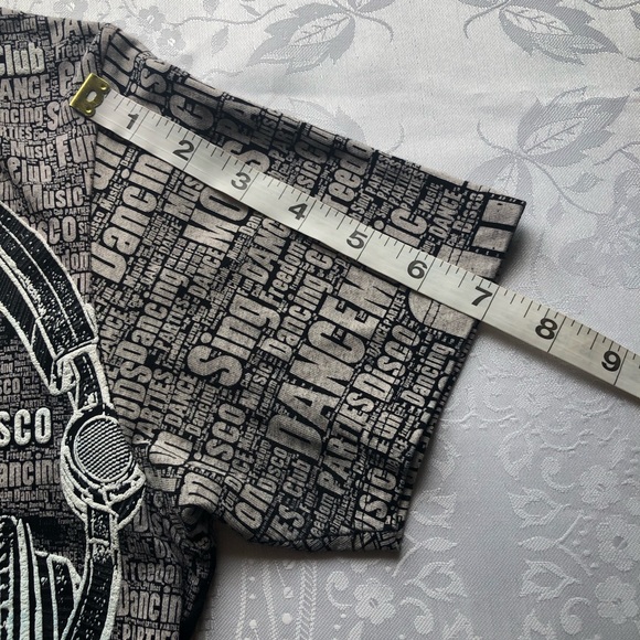 Moods Fun Clothing Unisex Black T-Shirt Size S Graphic Print Tee Short Sleeves - Picture 11 of 13